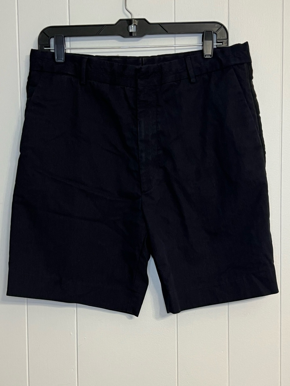 Fendace x Fendi x Versace Black Cotton Twill Utility Shorts Size 50 (US 34)